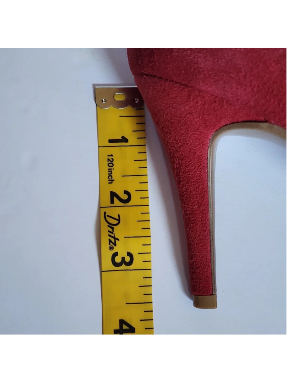 Aerosoles Red Suede Pointed Toe Stiletto High Heel Pump Women’s 7 M Deal Breaker